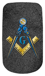 DAROYAL 370 SH BK Masonic Lodge Shimmer Black